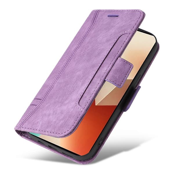 Läderfodral med tryck för Xiaomi Redmi Note 13 5G