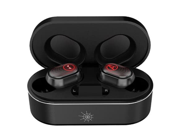 True Stereo TWS In-Ear Digital Display Bluetooth Hörlurar Svart