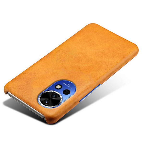 För Huawei nova 12 Pro 5G Mobilskal Dammtätt Anti-repa PU Läderbelagt PC-skydd