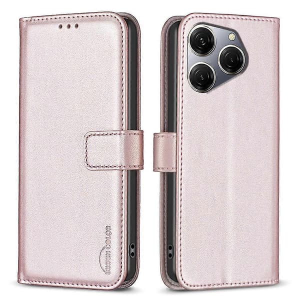 PU Læder Etui til Tecno Spark 20 Pro Transsion, Wallet Flip Telefon Cover