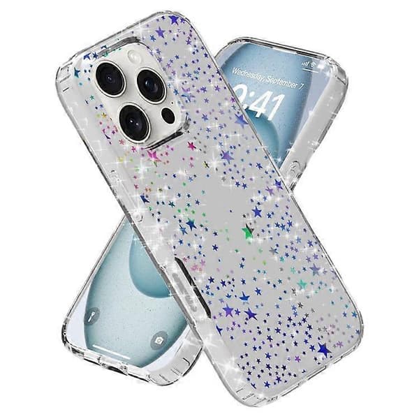 För iPhone 16 Pro Max Mobilskal IMD Mönstertryck PC TPU Mobiltelefonskydd