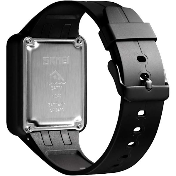 Stor LED Digital Klocka med Datum och Tid, 3Bar Vattentät Armbandsur Herr Dam Sportklockor ...