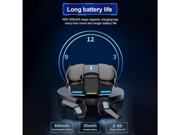 Hifi Ljudkvalitet Bluetooth Musikhörlurar Gul