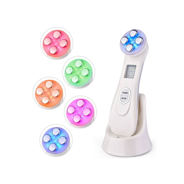 Fotonic Led Facelift Rf Radiofrekvens Ansiktsmesoterapi vit YEMAESRE