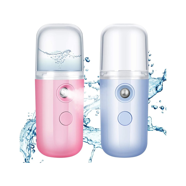 Förpackning Nano Ansiktsspray 30ml Mini Portabel Ansiktsfuktare USB Uppladdningsbar Handhållen Hudvårdsmaskin för H YEMAESRE