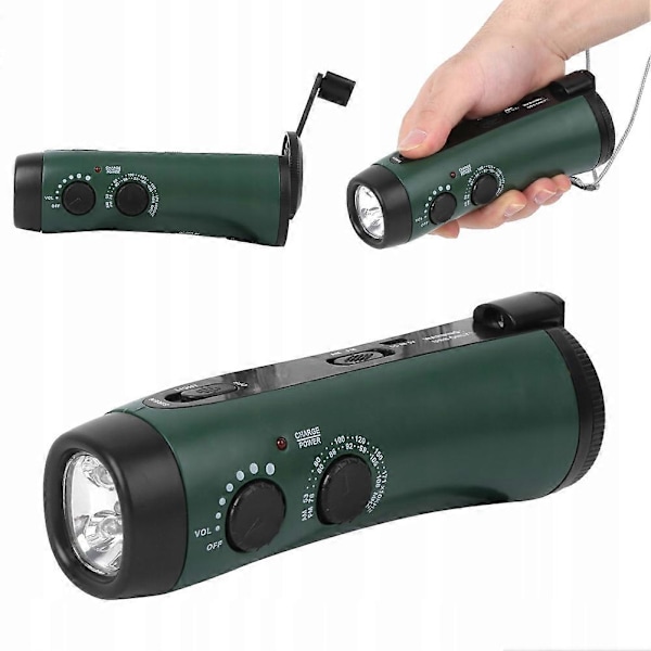 Radio Fm Röd - Batteriradio