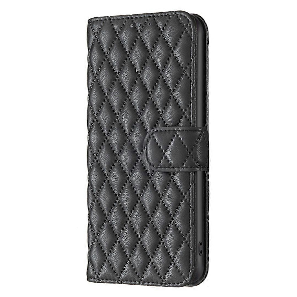 Läderfodral för Xiaomi Redmi K70 5G/K70 Pro 5G, Diamantrutigt Skydd, Plånboksställ