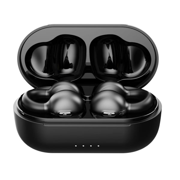 Benledningshörlurar Bluetooth Svarta