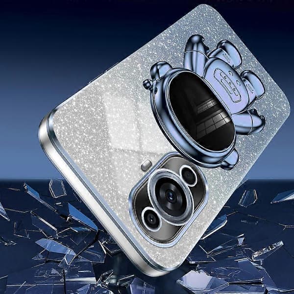 For Huawei nova 11 Deksel Astronaut Stativ Elektroplettering PC+TPU Deksel