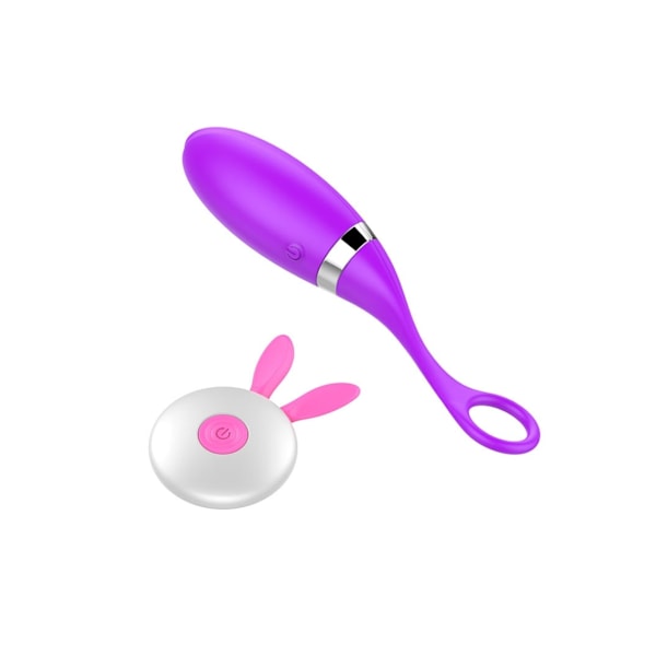 Trådlös fjärrkontroll Ägg Vibrator med 12 Vibrationslägen för Kvinnor (Lila)