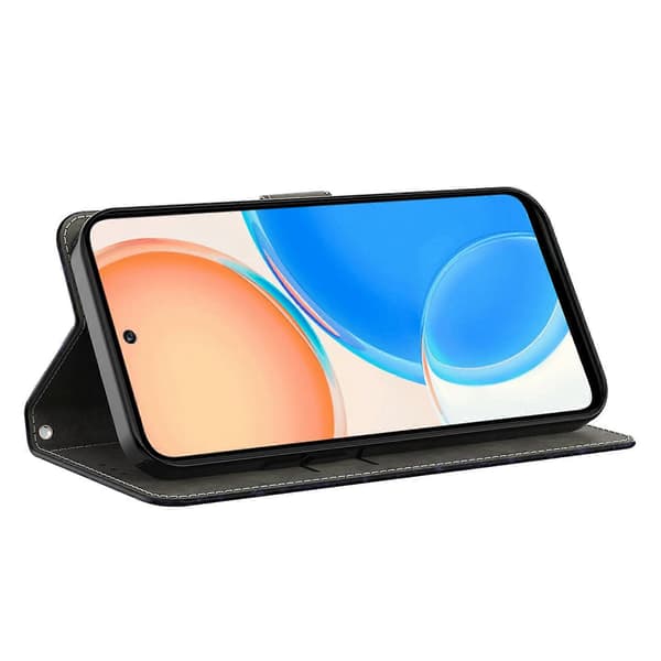 3D Mönstertryck Läderplånbok Design Telefonskal för Honor 90