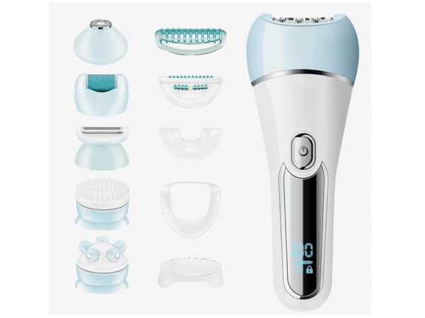 V-733 Multifunksjonell Vanntett Epilator Hvit YEMAESRE