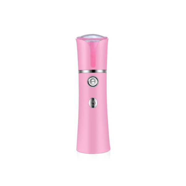 Praktisk Ansiktsspray Bärbar Luftfuktare Vit Ansiktsspraymaskin Bärbara Luftfuktare Rosa YEMAESRE