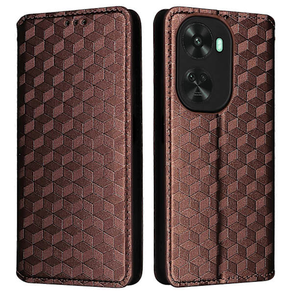 Stativfodral med diamantmönster för Huawei nova 11 SE