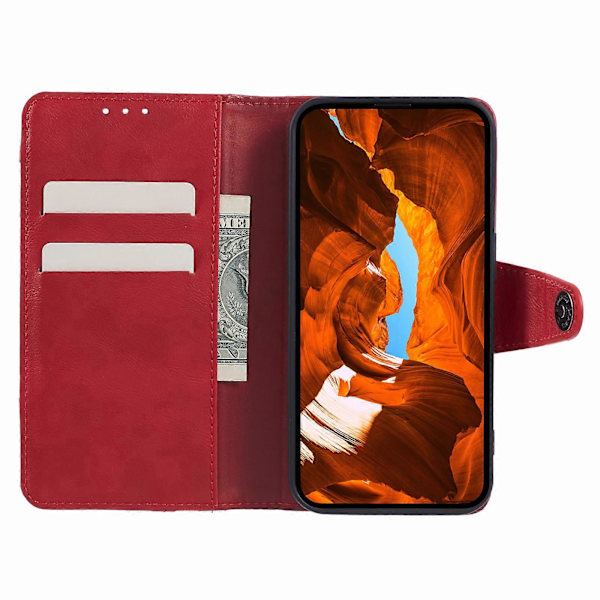 Plånboksfodral i PU-läder med jeanstygstruktur för Infinix GT 20 Pro 5G