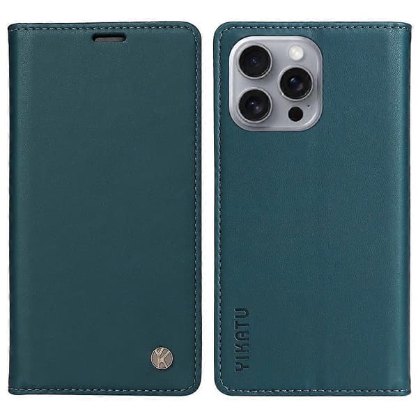 Stand Case i PU-læder til iPhone 16 Pro Max med pung