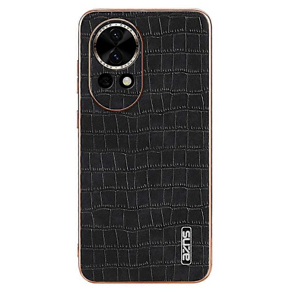 Skal för Huawei nova 13 5G Elektropläterad Krokodiltextur PU+TPU Telefonfodral