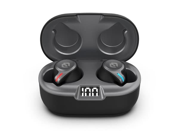 TWS Intra-Bluetooth Hörlurar Svart