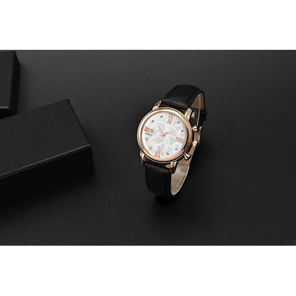 Nytt Armbandsur Populär Stil Dam Quartz Klockor Mode Unik Designer Damklockor