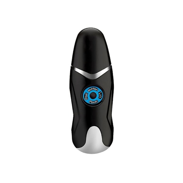 Ultraljud Ems Ansiktsmassageapparat Portabel USB Uppladdningsbar Svart YEMAESRE