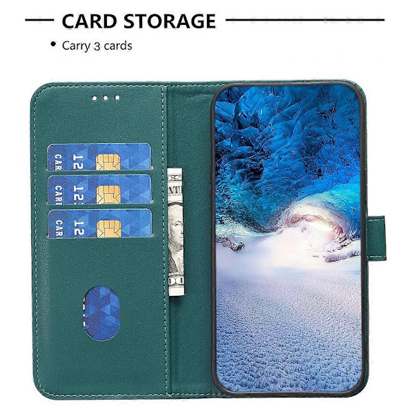 PU Läderfodral för Tecno Spark 20 Pro Transsion, Plånboksfodral