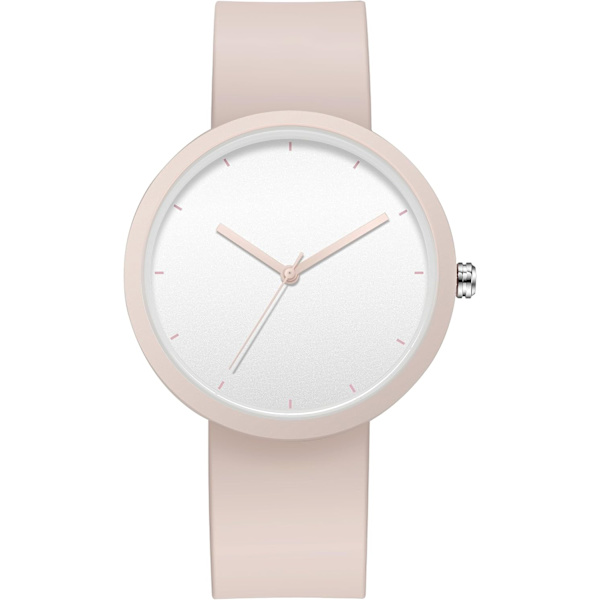 Enkel Klocka för Kvinnor Utomhus Sport Quartz Klocka Silikonarmband Casual Damarmbandsur Vattentät Damgåva Analog Display