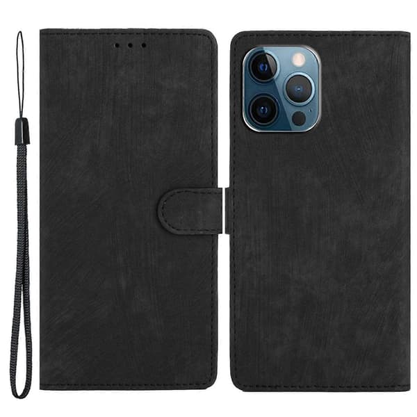 Til iPhone 16 Pro Max Etui Pung Stødsikkert PU Læder Telefoncover