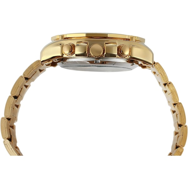 Mekanisk automatisk herrklocka med analog urtavla, unik och stilren design med armband i rostfritt stål