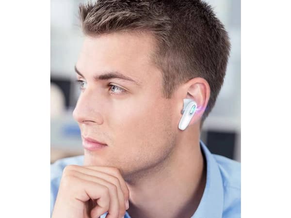 Hörlurar Standby-tid Ljudkvalitet Bluetooth Vit
