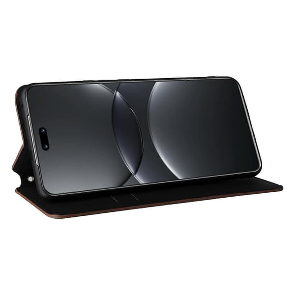 Læder Wallet Case med Rombe-mønster til Huawei nova 13 Pro 5G