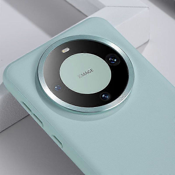 För Huawei Mate 60 Pro Skal Slim-Fit TPU+PU Läder Telefonskal
