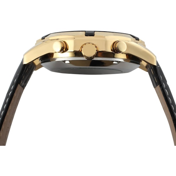Herrklocka Självuppdragande Original Automatisk Tourbillion Kalender Läderarmband FSG340M3T7