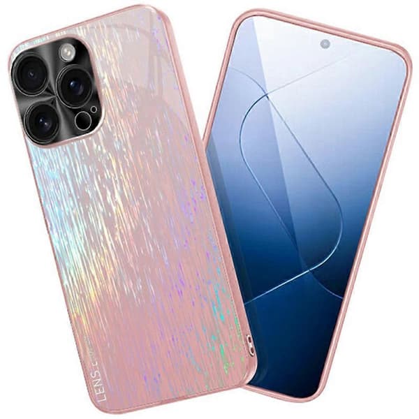 Fargerikt deksel til iPhone 16 Pro Max, ultratynt, fallsikkert hardt PC-bakdeksel