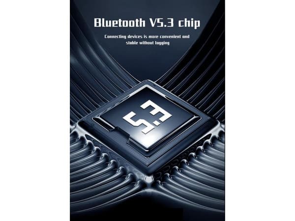 Surroundljud Bluetooth Filmhörlurar Grå