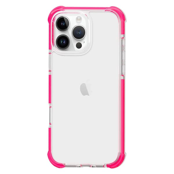 For iPhone 16 Pro TPU+TPE+PC Klar Telefonveske Deksel
