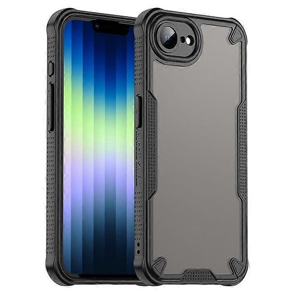 Mat Hybrid Cover til iPhone SE (2025) - Telefon Bagside Cover