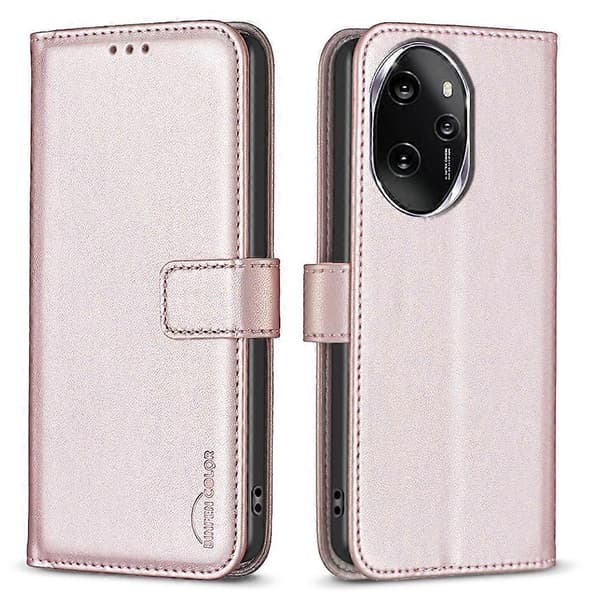 PU Læder Wallet Telefon Cover til Honor 100 Pro