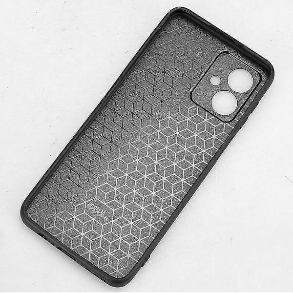 För Motorola Moto G54 5G Skal Anti-Repor Sömlinje Design Läder+TPU+PC Mobilskal