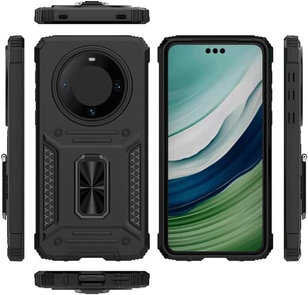 Telefoncover - Honor Magic5 Lite/X40/X9a - Bilholder - Skydevindue - Stødsikker Red