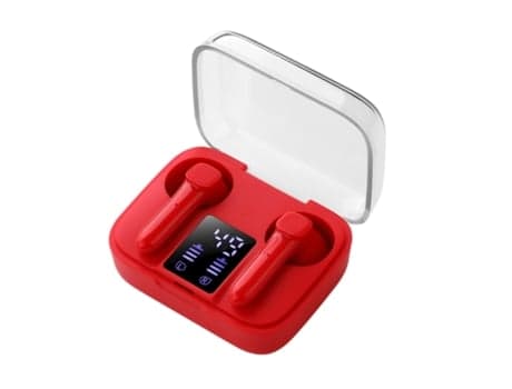 Brusreducerande Bluetooth Stereo Hörlurar Röd