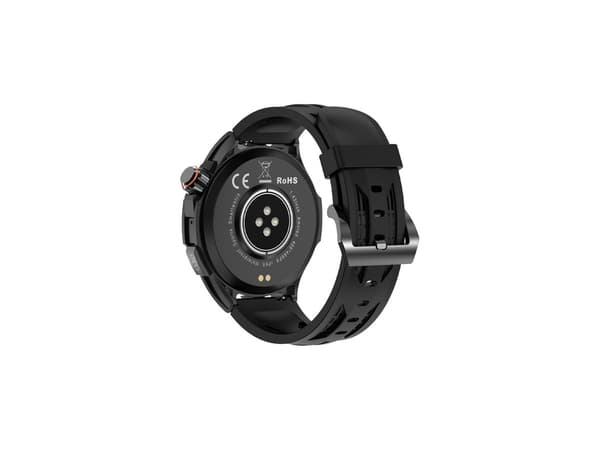 La102 Smartwatch til mænd 1,43'' AMOLED-skærm AI Stemmeassistent Sort