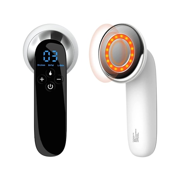 Uppdaterad Ansiktsmassager Cellulitborttagare Kroppsmassager Kroppsskulpteringsmaskin för Mage Armar Lår Höft Vit YEMAESRE