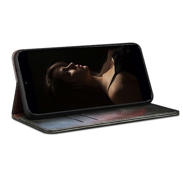 För Xiaomi 14 Fodral PU Läder Plånboksfodral Anti-Repor Stötfångare Fodral