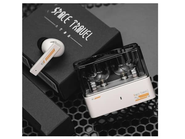 TWS Brusreducerande Stereo Hörlurar Utan Bluetooth Vit