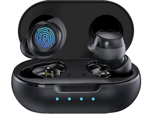 Playtime Vattentäta Bluetooth Brusreducerande Trådlösa Hörlurar Svart