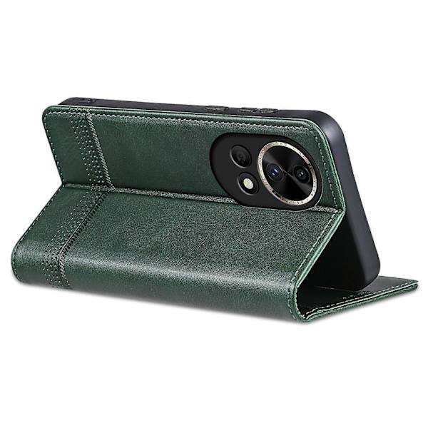 Magnetiskt plånboksfodral i läder för Huawei nova 12 Pro 5G