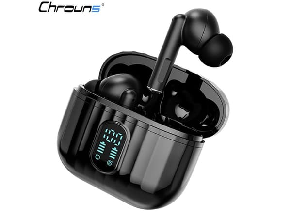 Chrons Hours Bluetooth Vattentäta Hörlurar Svart