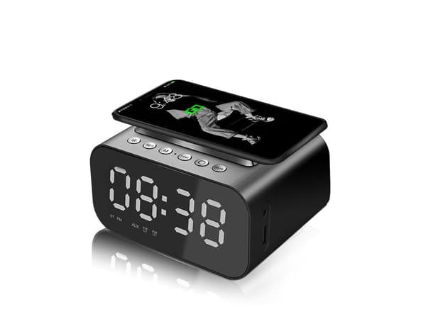 Clip-on Stereo Bluetooth Hörlurar med Brusreducering Svart