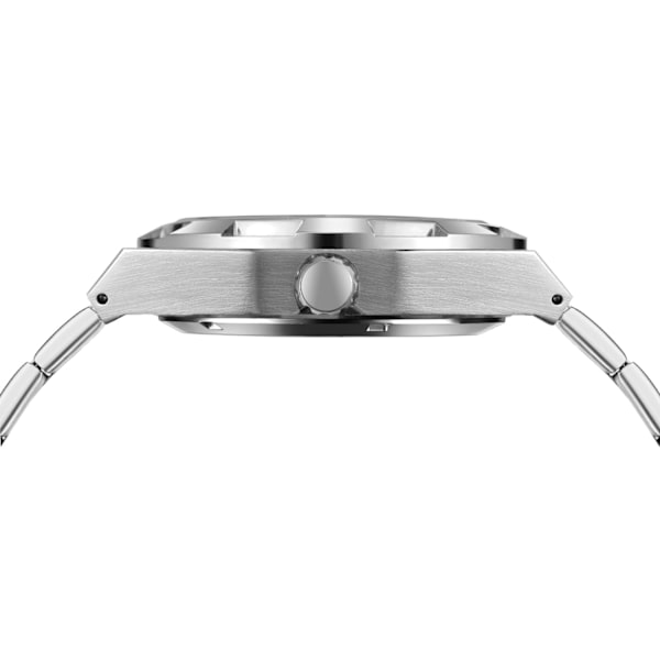 Herrklockor för klädsel, analoga, vattentäta, automatiska armbandsur med armband i rostfritt stål