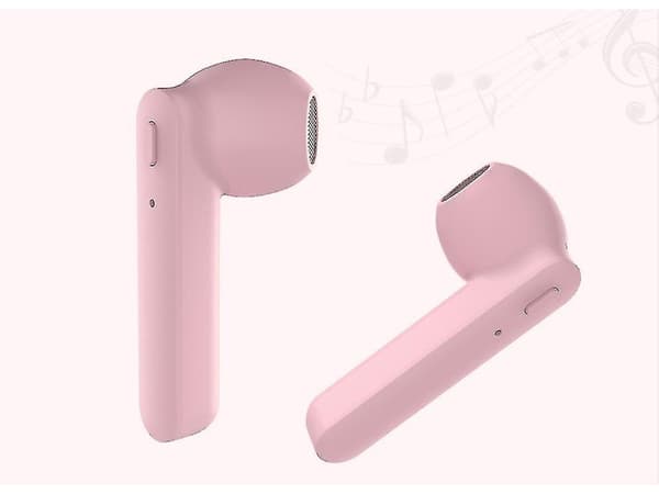 Hörlurar Utan Tws Söt Tecknad Bluetooth Rosa